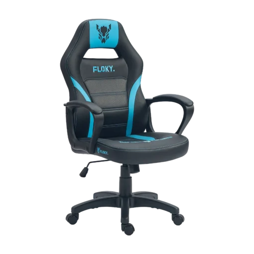 Компьютерное кресло FLOKY VIBE Aqua-Black